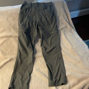 Girls zip off hiking pants from REI.  Worn once